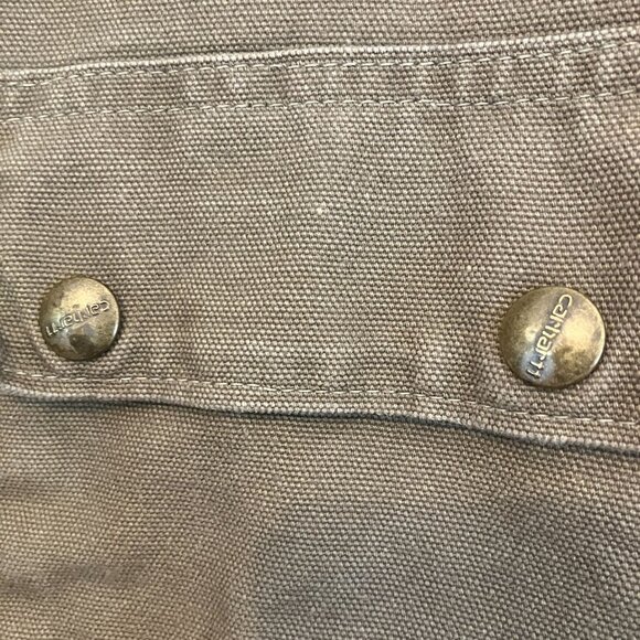 Carhartt Mens Vintage PB2321 Blanket Lined Canvas Jacket 2XL Tall Beige FA EXC - Picture 8 of 11